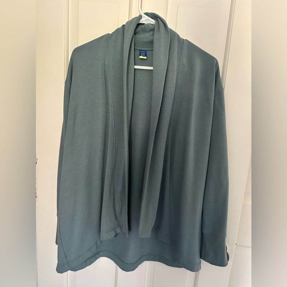 Old Navy French Terry Open Front Cardigan